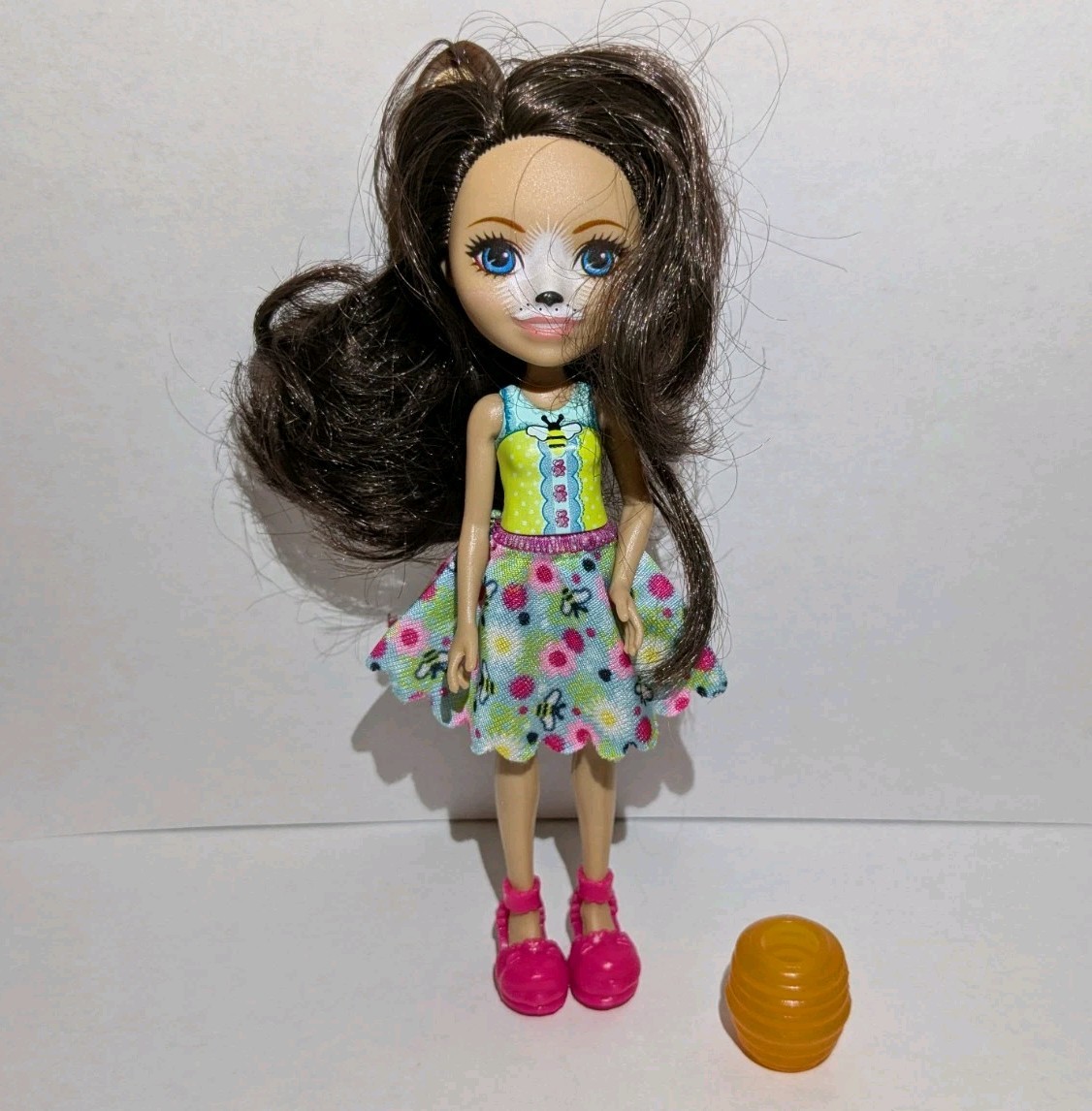 Mattel Enchantimals Bren Bear Doll Nice Condition 2017