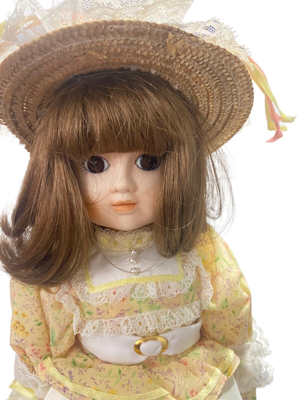 Gorham Collectible Doll Emily “Everything Is beautiful” Musical 1986 Vtg