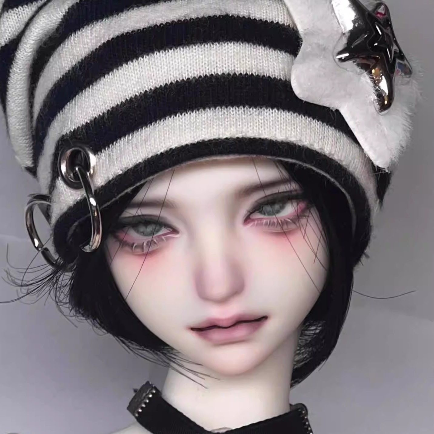 Male Bare Dolls 1/4 BJD Doll Resin Ball Jointed Boy Free Eyes Face Makeup Gifts