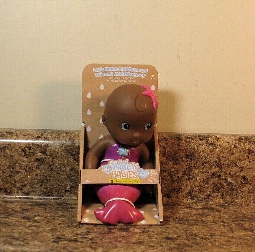 Just Play Wee Water Babies Splash Doll 5 Inch Star Mermaid NEW