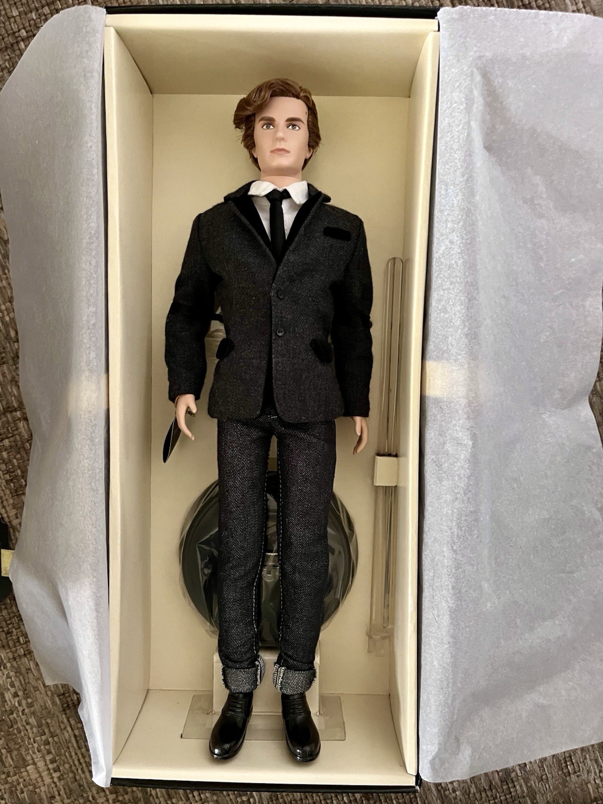 DULCISSIMA AND GIANFRANCO SILKSTONE BARBIES 2013 GOLD LABEL