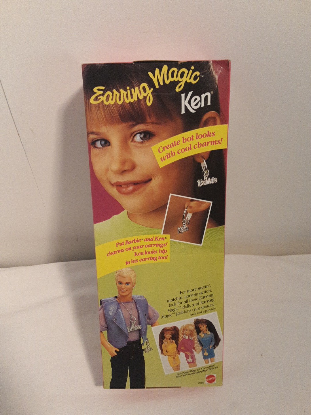 RARE 1992 Earring Magic Ken Doll Barbie #2290. Brand New. Recalled