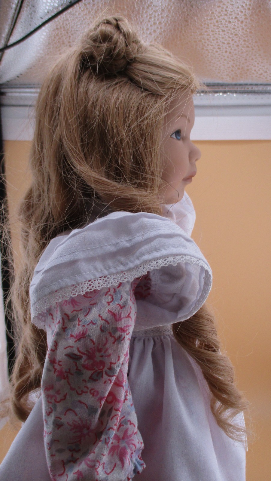 HEIDI OTT 15″ DOLL With LONG CORKSCREW CURLS & BRAIDED PIGTAIL BUNS – SO SWEET!!