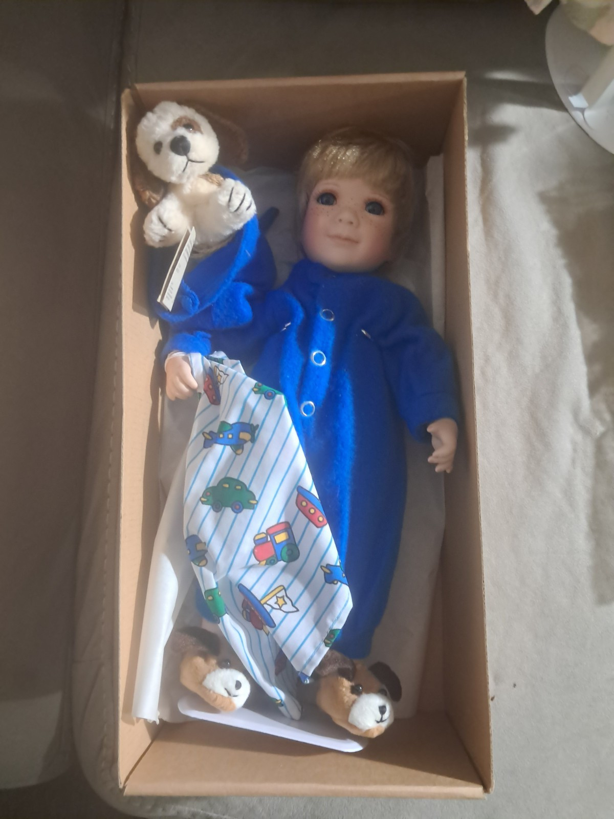 Olga Collectibles Doll, Light Complexion, Original Opened Box, COA