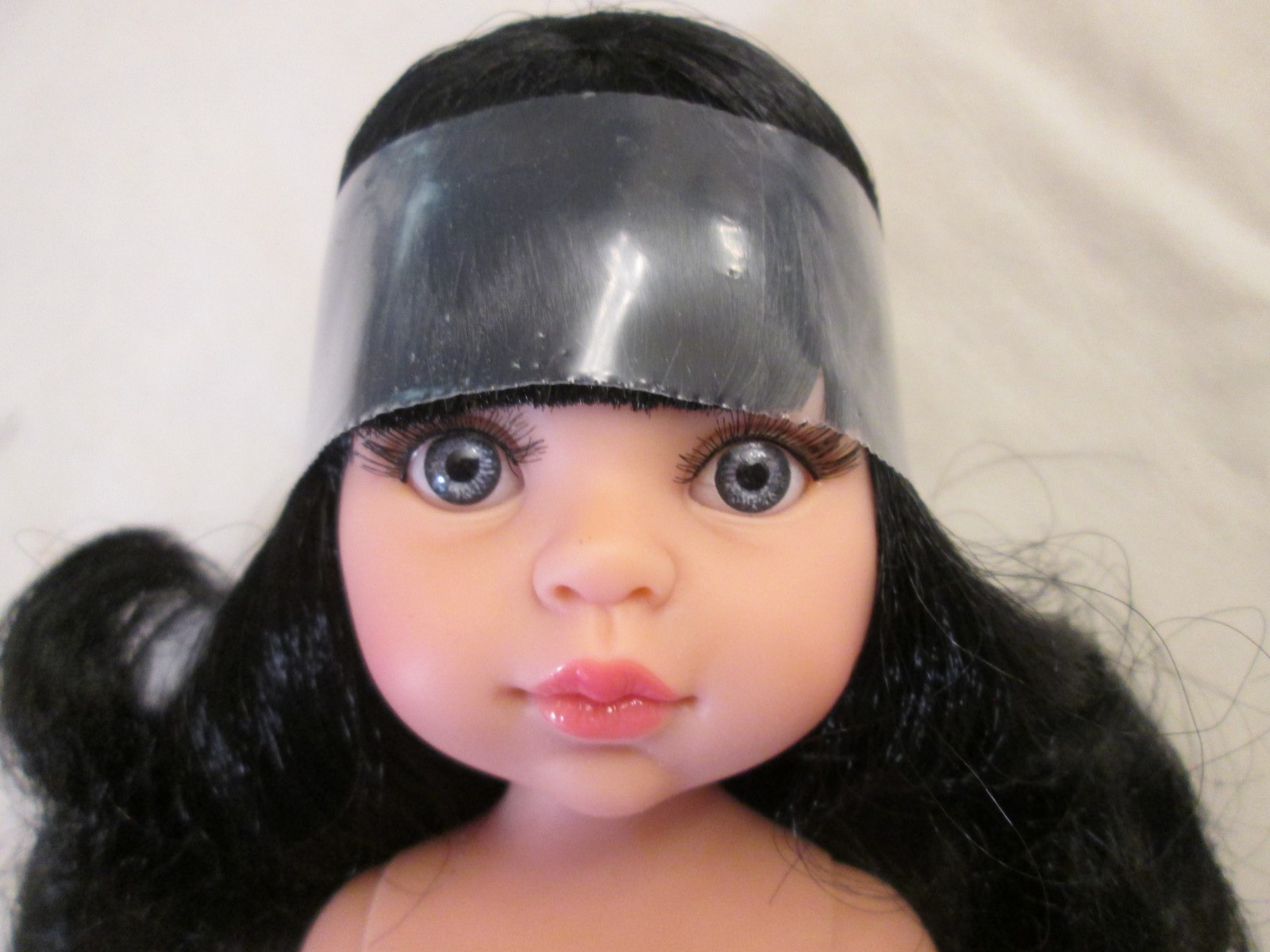 Pink Plaid Dress Carina Nude Paola Reina Las Amigas Doll 32cm Vinyl 13″ Bangs