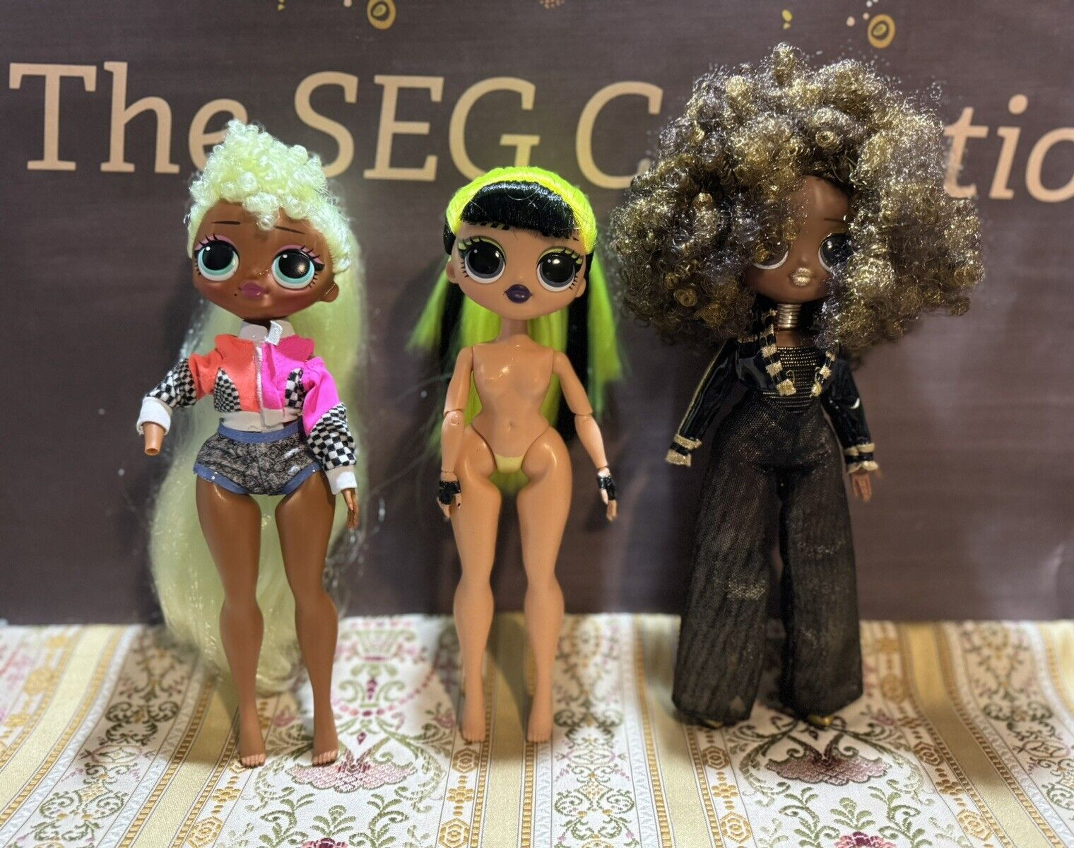 LOL Surprise OMG Dolls Royal Bee Bhad Gurl Lady Diva LOT of 3