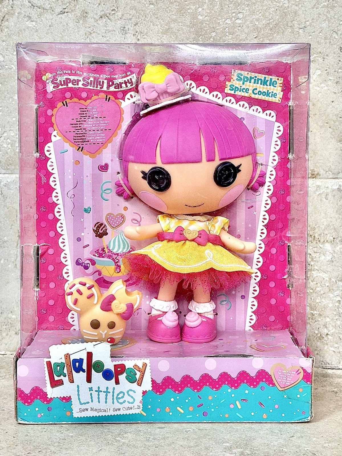 ?Lalaloopsy Littles Super Silly Party Sprinkle Spice Cookie (NEW/RARE) **READ**