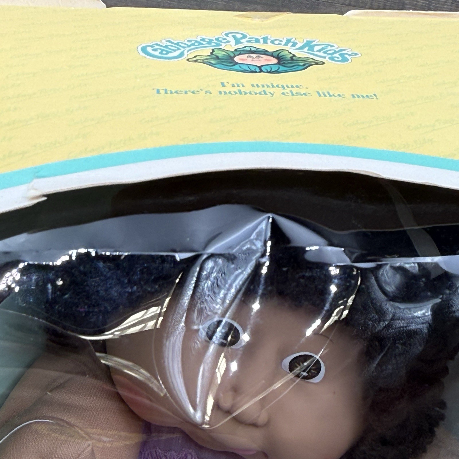 1987 Vintage Cabbage Patch Doll Crispina Cleopatre HM11 In Box Coleco
