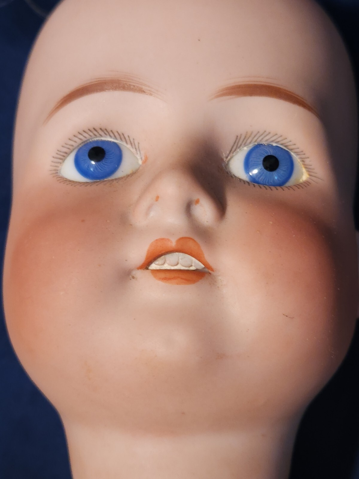 22″ Cuno & Otto Germany Bisque Head Composition Dressel Dol 1912 4 Insised Star