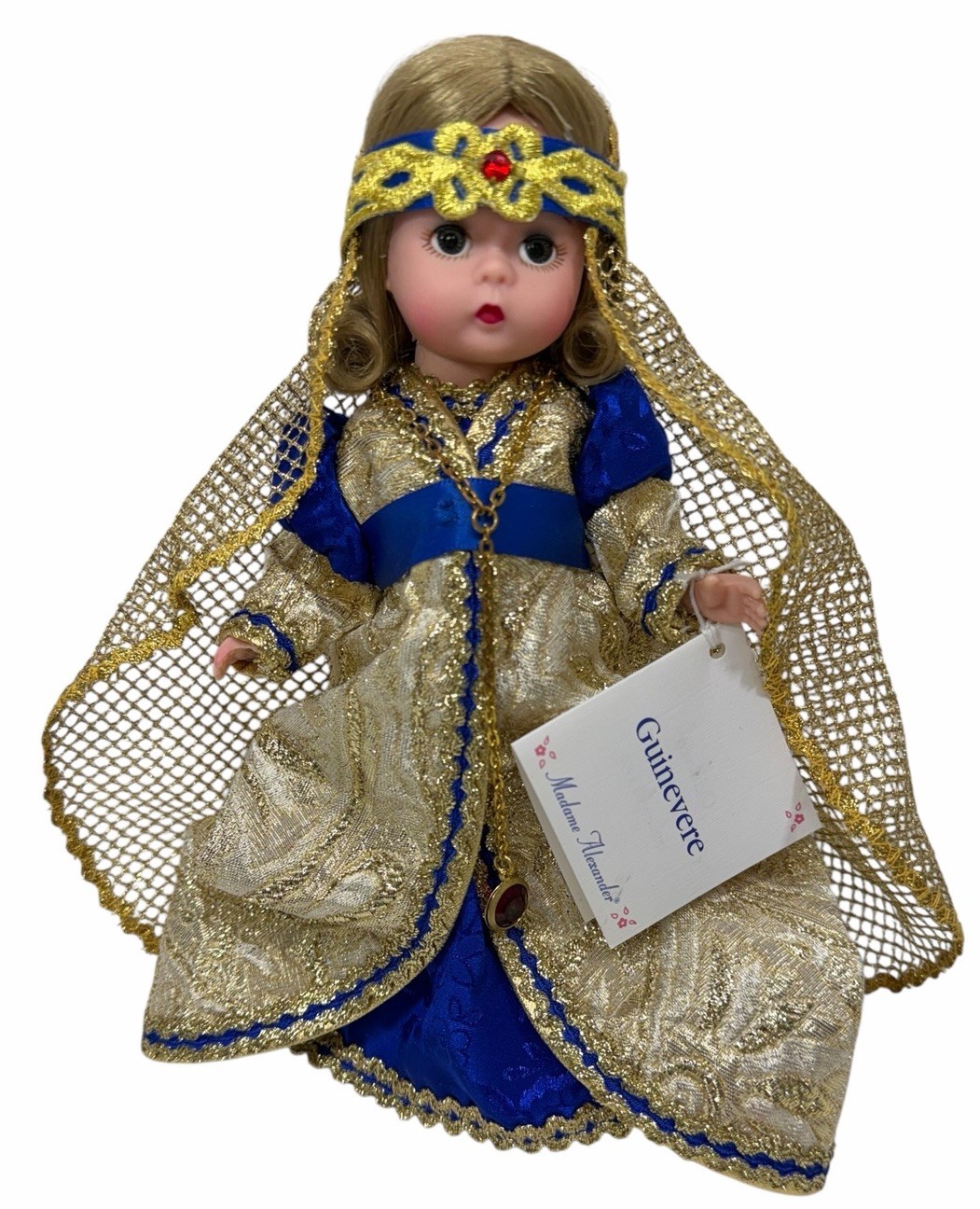 W/ TAG Vintage 1999 Madame Alexander GUINEVERE 8″ Doll Camelot Collection #13570