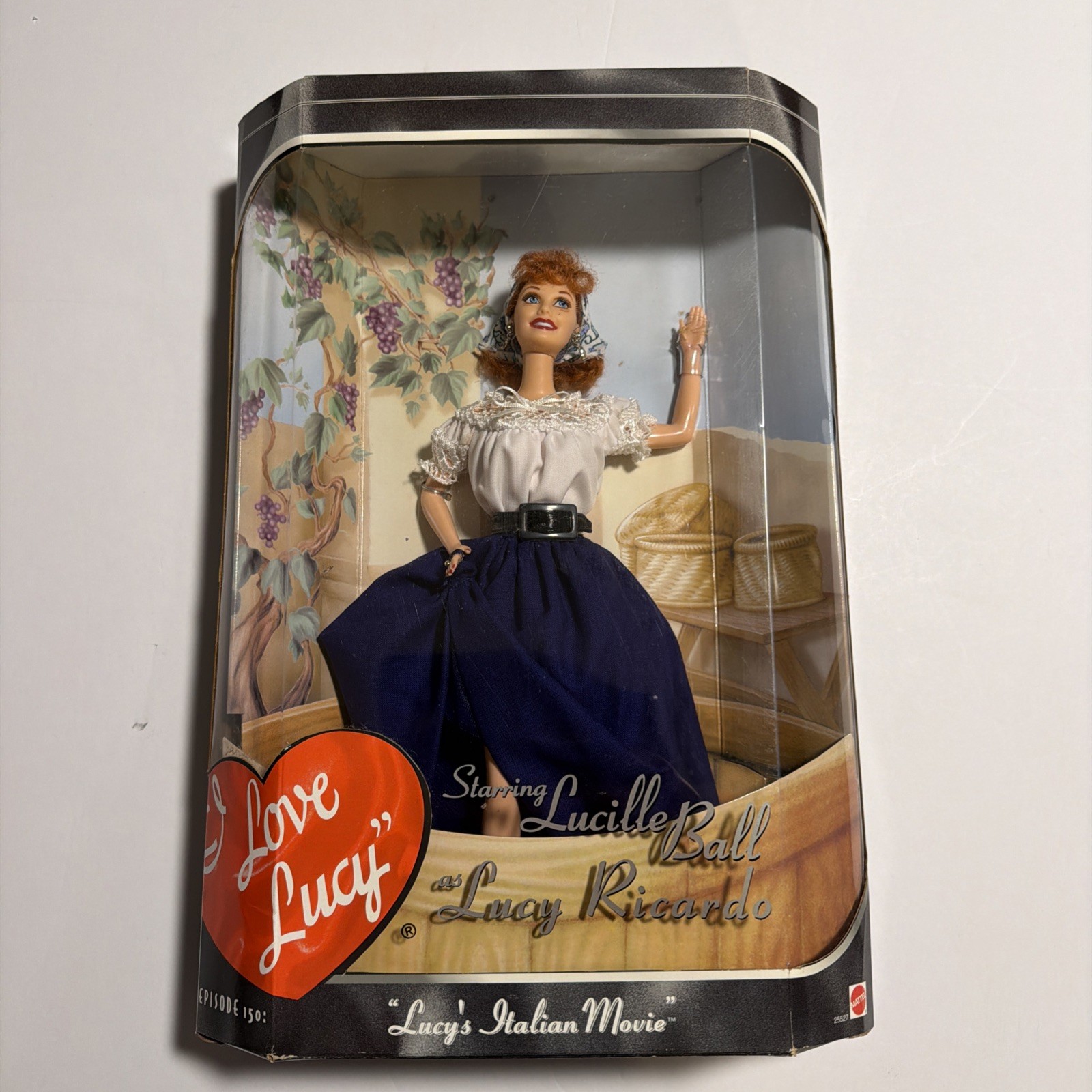 Barbie I Love Lucy Starring Lucille Ball as Lucy Ricardo Lucy’s Italian Movie