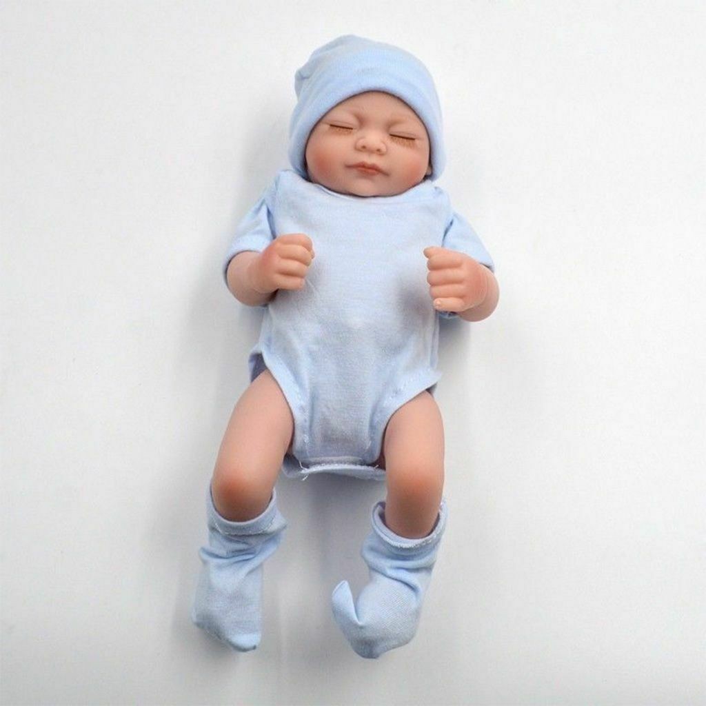 Full Body Soft Vinyl Silicone Reborn Baby Dolls Preemie Girl Realistic Newborn