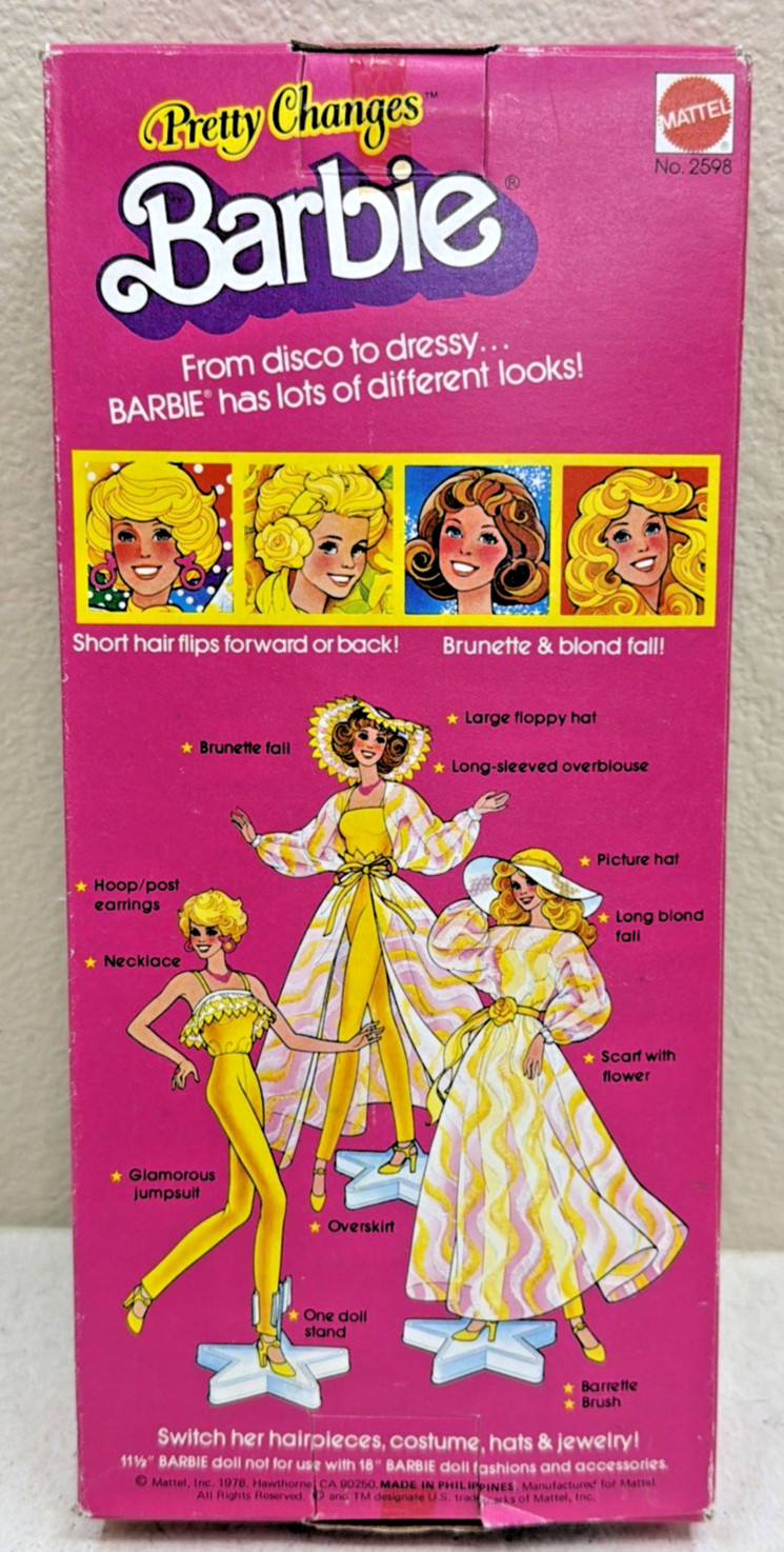 1978 Barbie Pretty Changes 2598