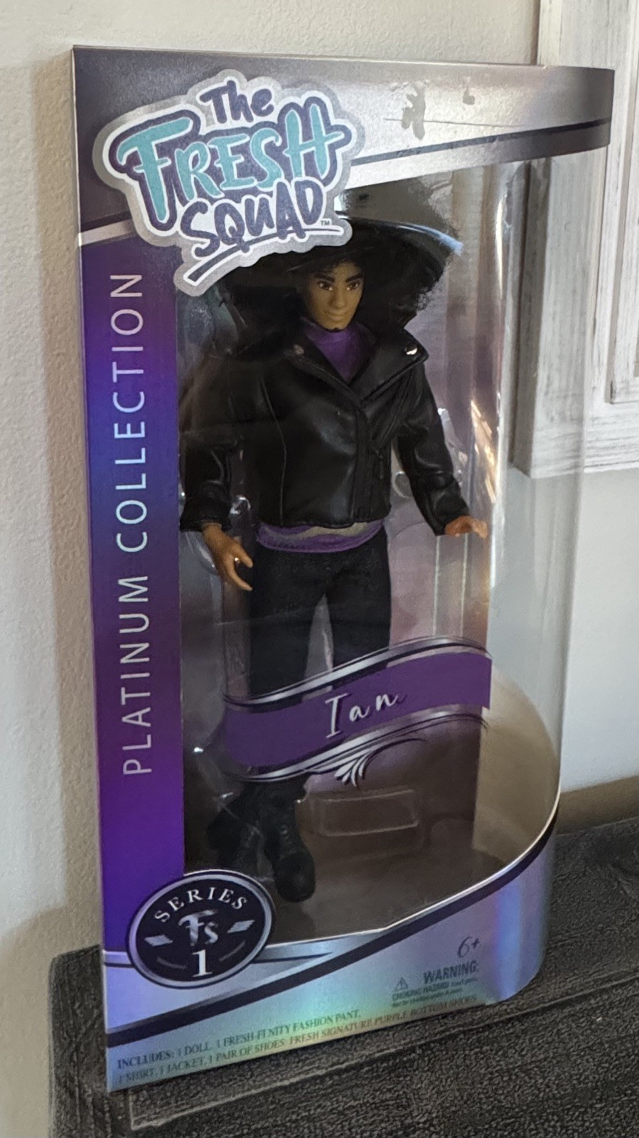 NEW Fresh Squad Platinum Collection Fashion Doll – IAN – Afro Hair