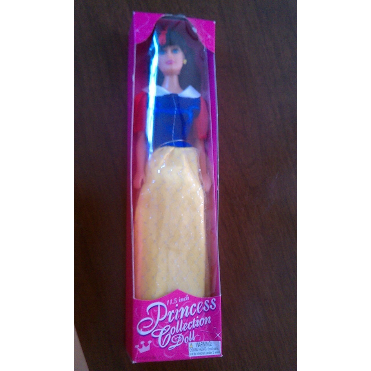 Princess Collection doll in original package 11.5 inches tall