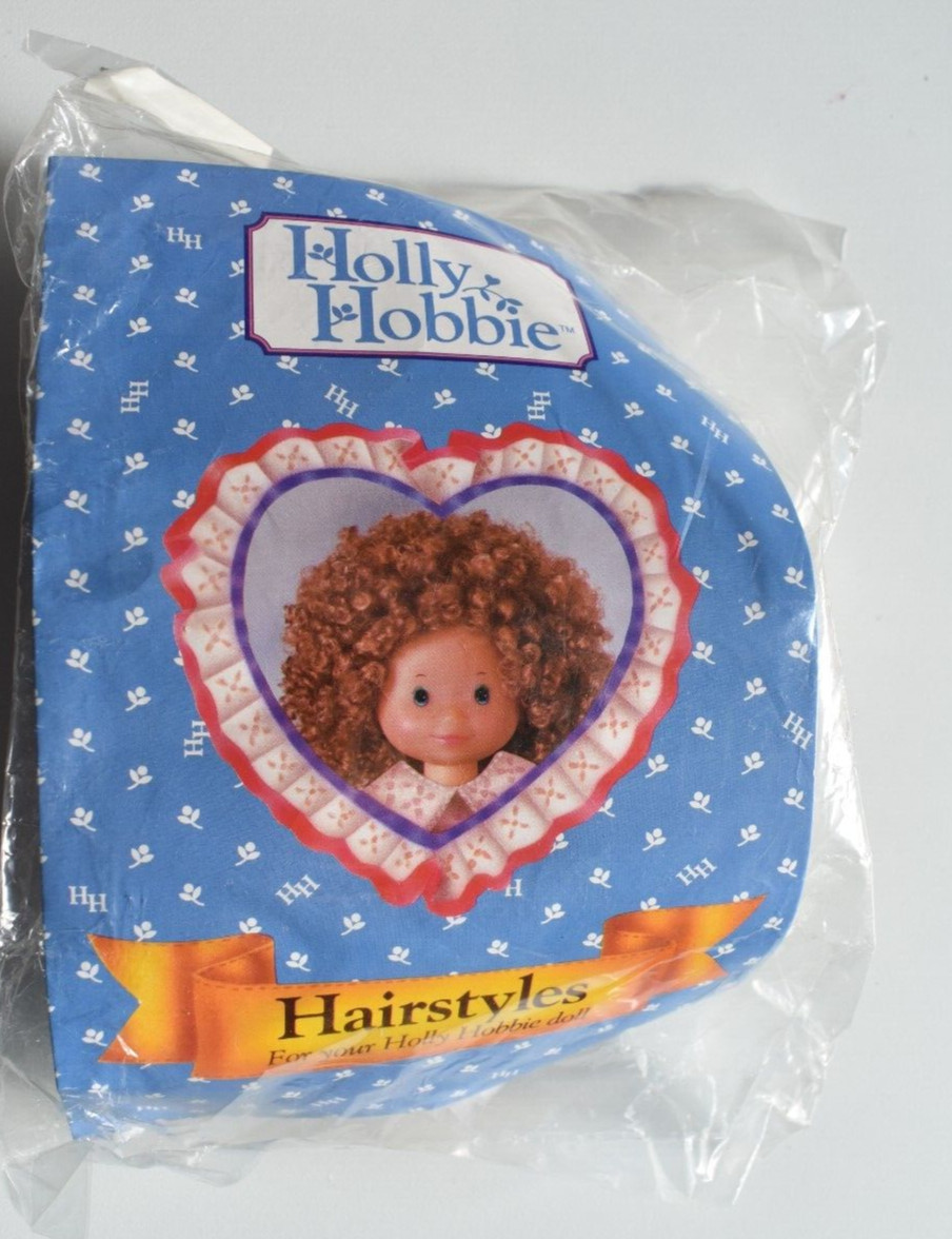 HOLLY HOBBIE PERM HAIRSTYLES DOLL HEAD AND HANDS NEW IN PACKAGE SEALED