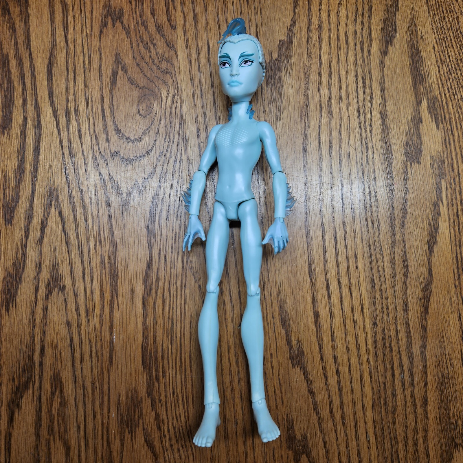 Monster High Doll Gillington “Gil” Webber Shriekwrecked Full Nude Body #3669