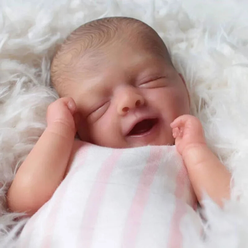 Unassembled 10″ Salia Painted Reborn Doll Kit Preemie with Cloth Body Body Parts