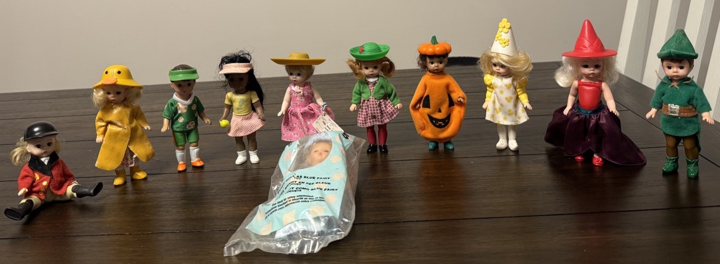 Madame Alexander Dolls McDonald’s Mixed Lot Of 11 Happy Meal Toys Boys And Girls
