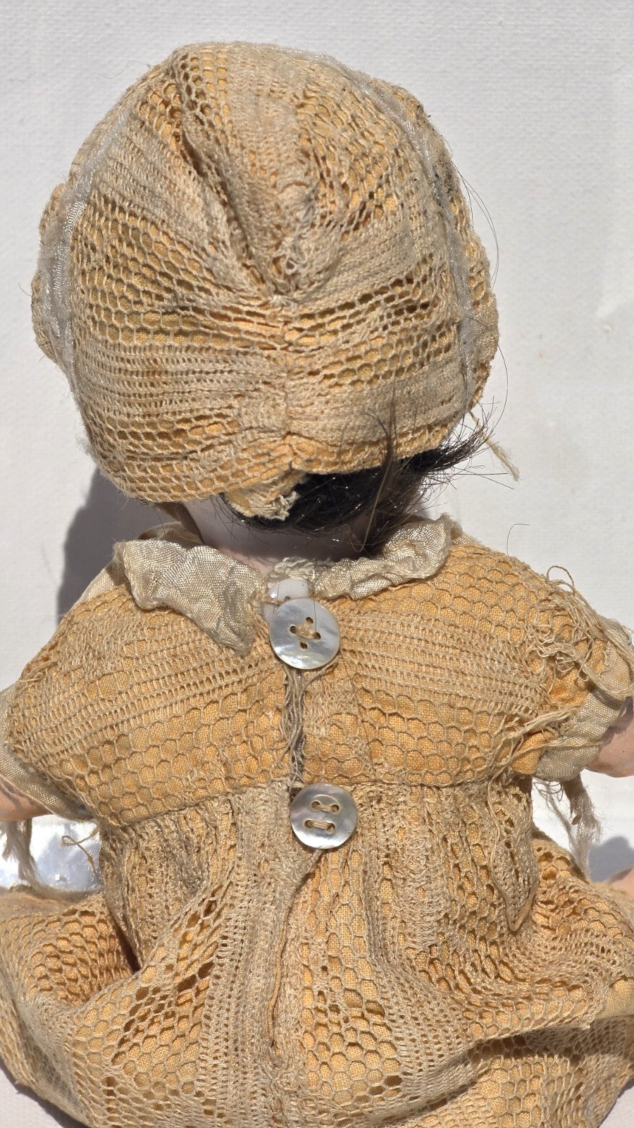 Antique Rare Gebrüder Heubach Bisque Doll marked 250 14/0 Germany, Sleepy Eyes
