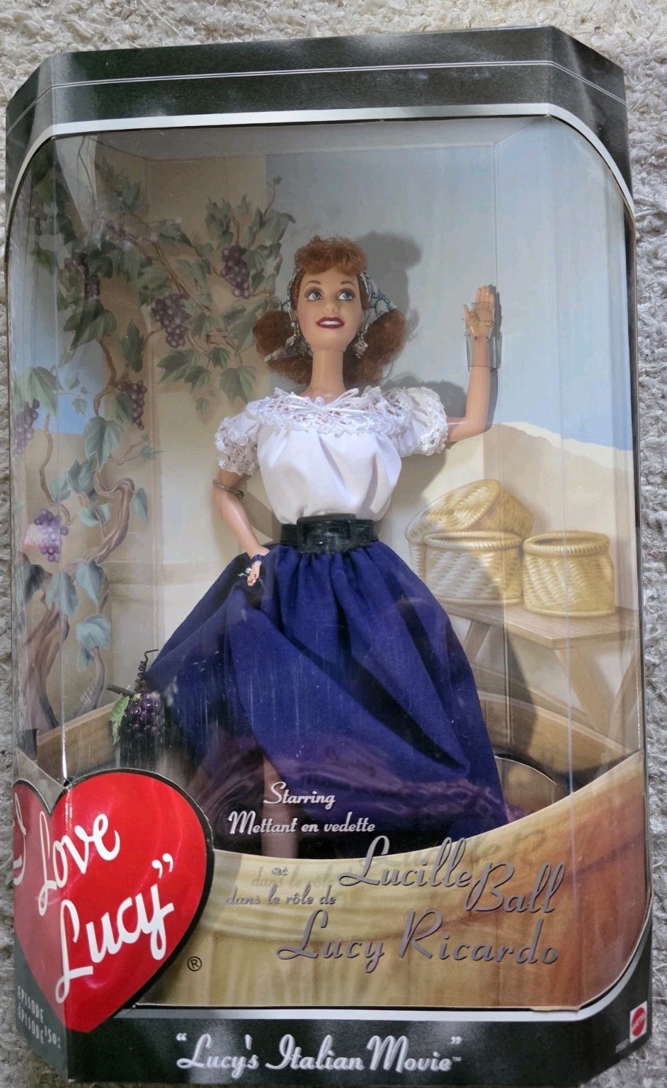 Barbie I Love Lucy Doll – 25527 Lucy’s Italian Movie