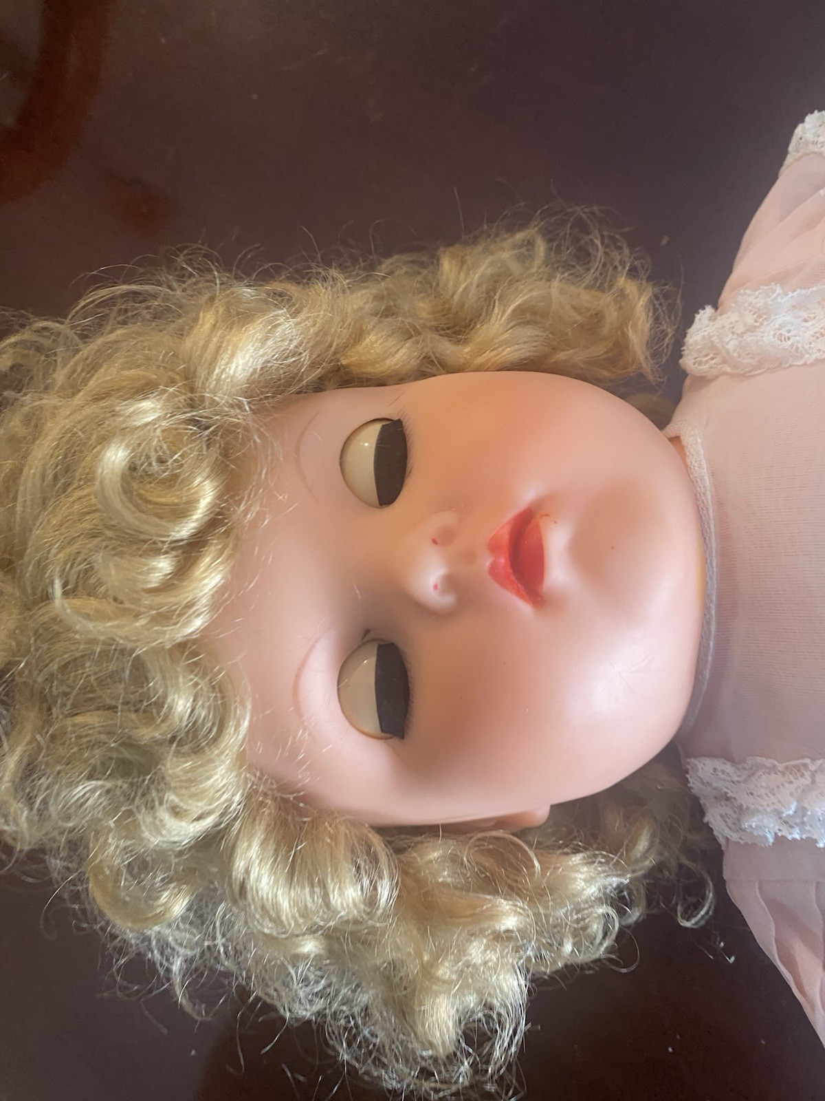 26” vinyl ( or rubber) doll, never handled. all original