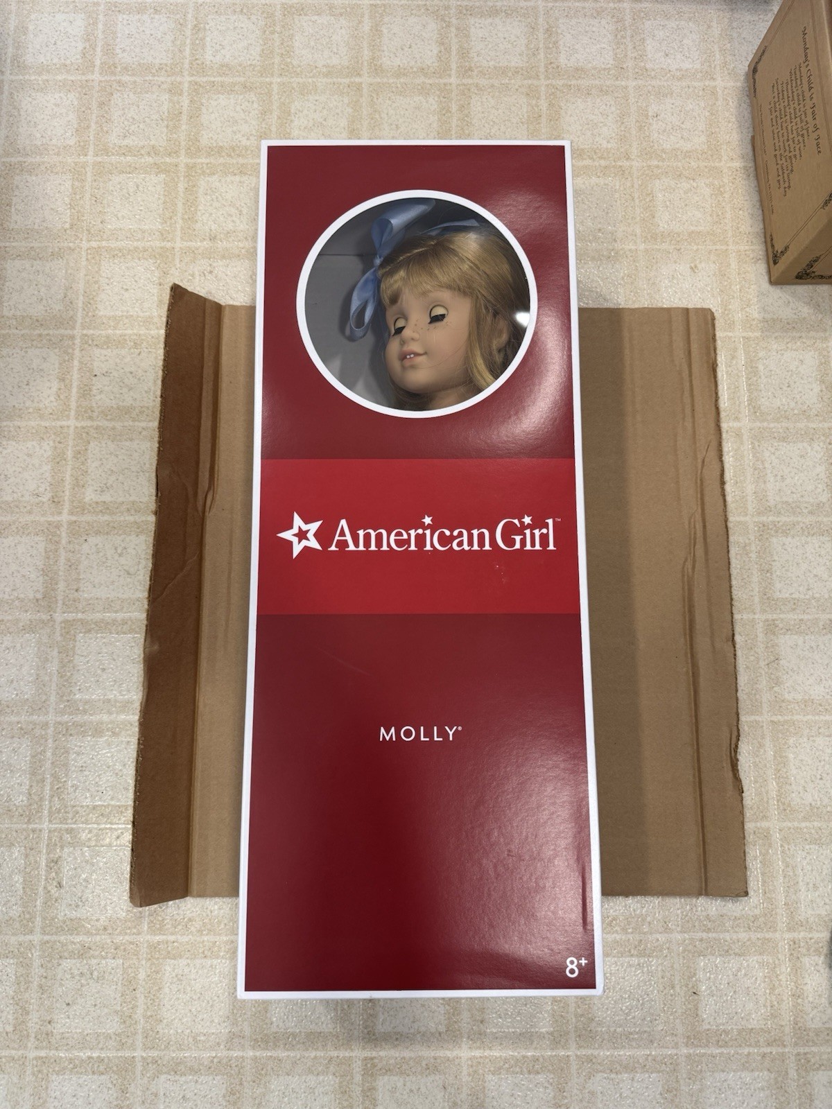 American Girl Molly 18in Historical Doll w/ Outfit, Original Opened Box
