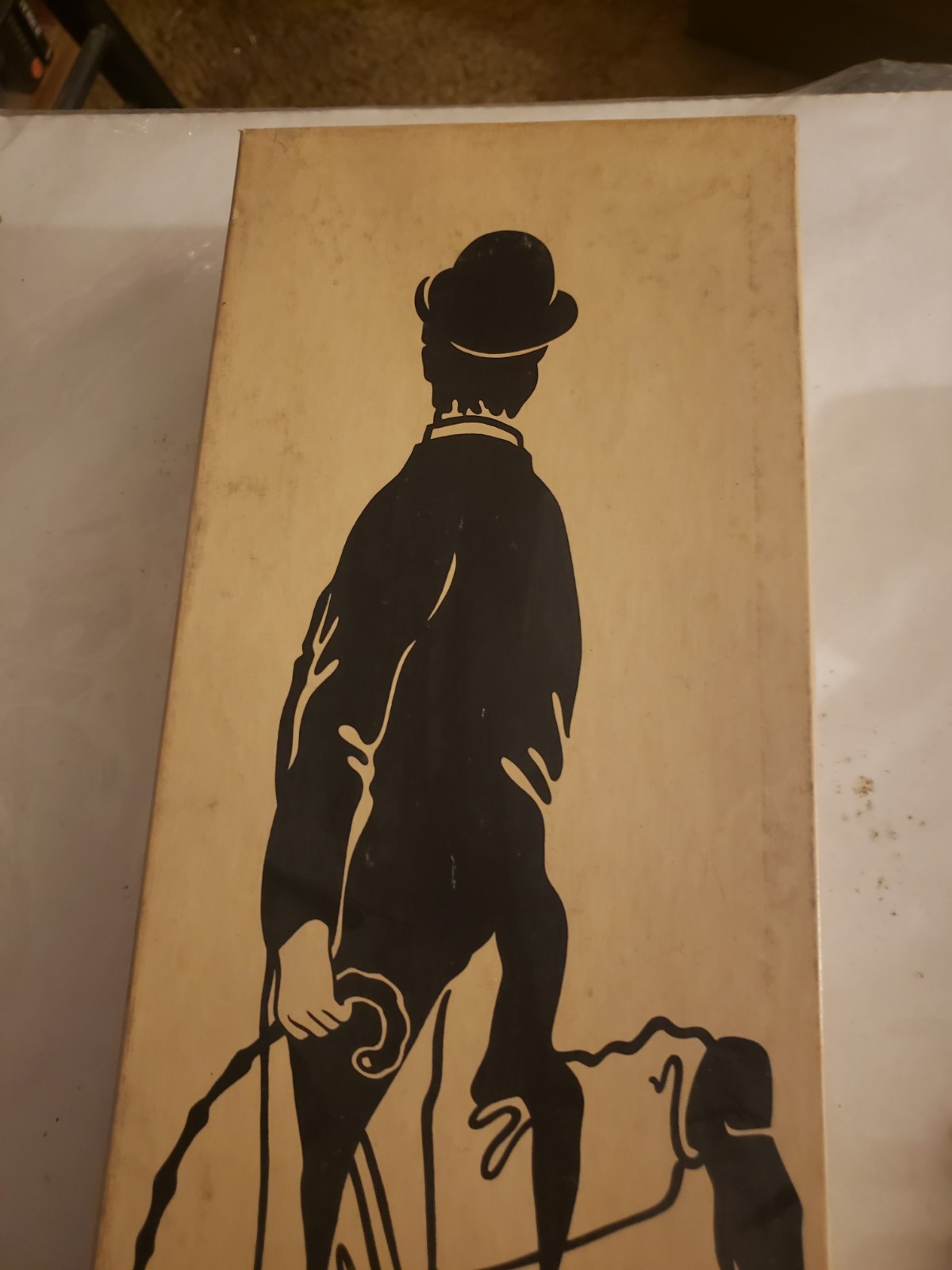 1972 Bubbles Cadeaux Milton Bradley Charlie Chaplin Doll 18″ In Original Box