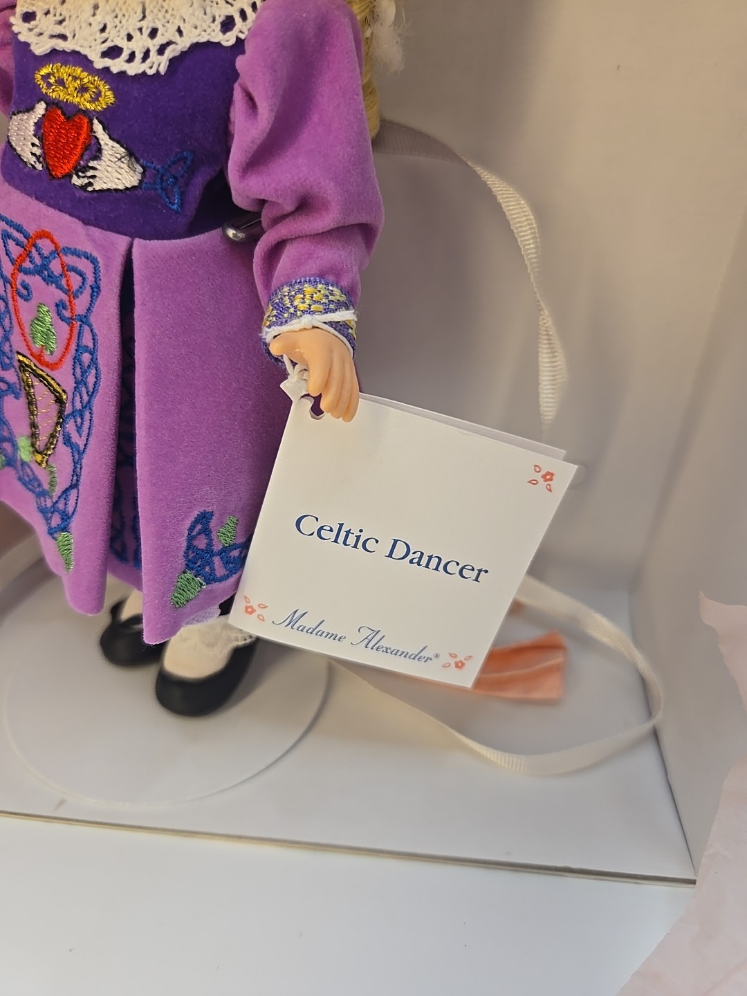 Madame ALEXANDER “Celtic Dancer” 8 Doll 34145 Orig. Box w/ tags and reg card