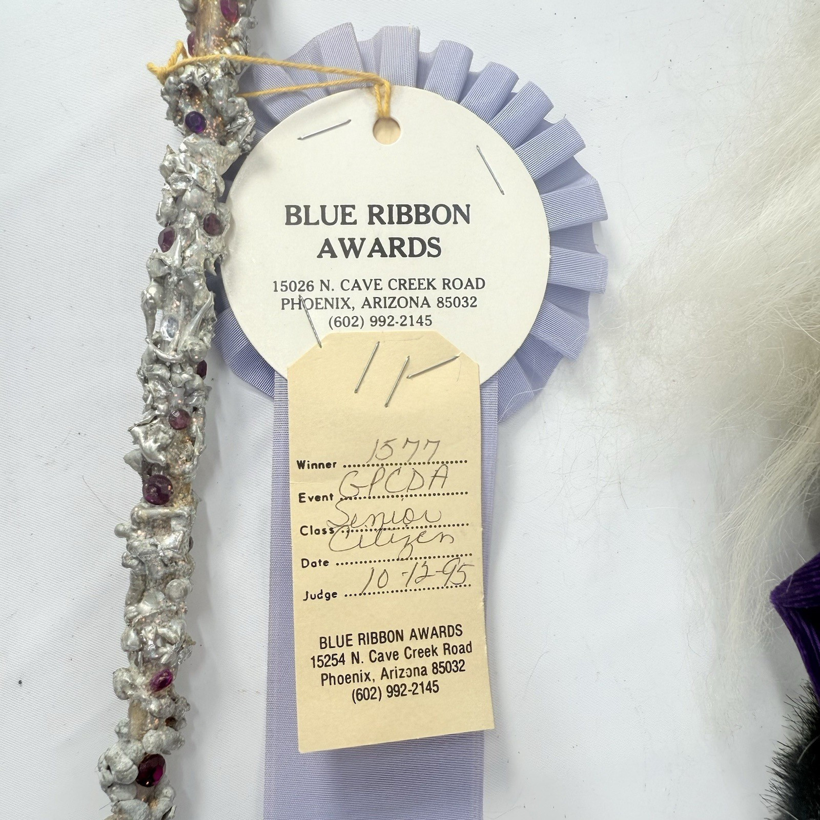 Vintage Handmade Porcelain Wizard Doll Blue Ribbon Winner 20″ Warlock Poseable