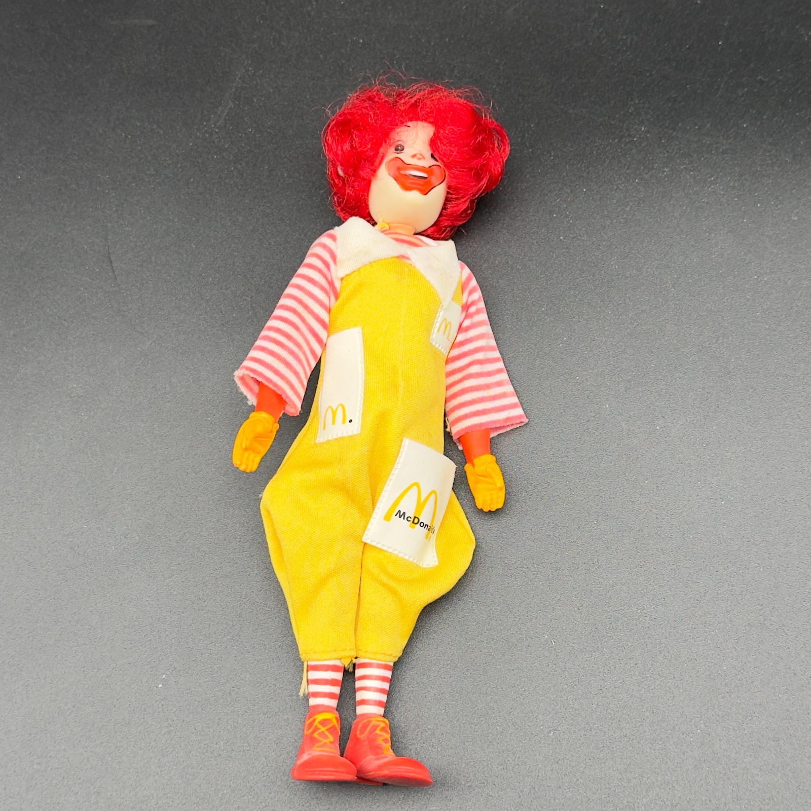 Ronald McDonald Doll Movable Arms Legs Head 8″ Action Figure 1976!