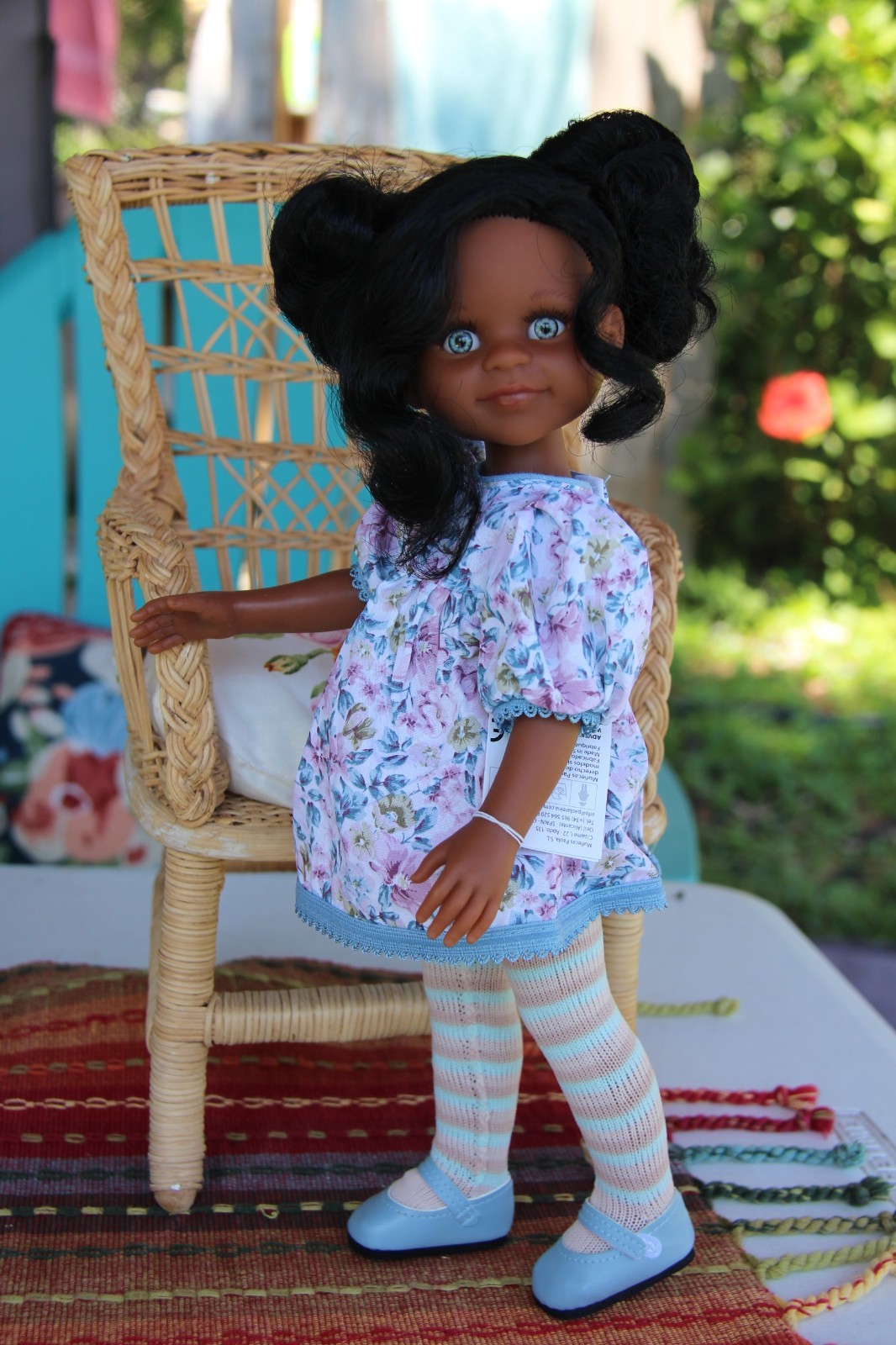 Paola Reina 04691 Amigas Outfitted CLEO in Printed Dress Doll 32 cm/12.5″ -R