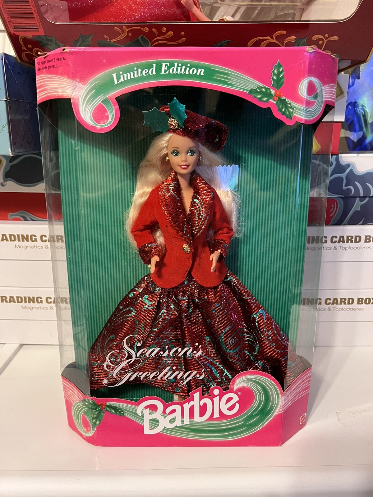 Mattel Barbie Season’s Greetings Limited Edition Barbie Doll 1994