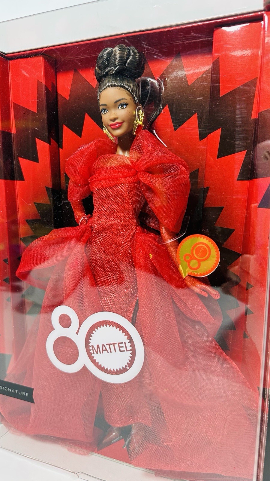 Mattel 80th Anniversary Barbie, 2025, African American,