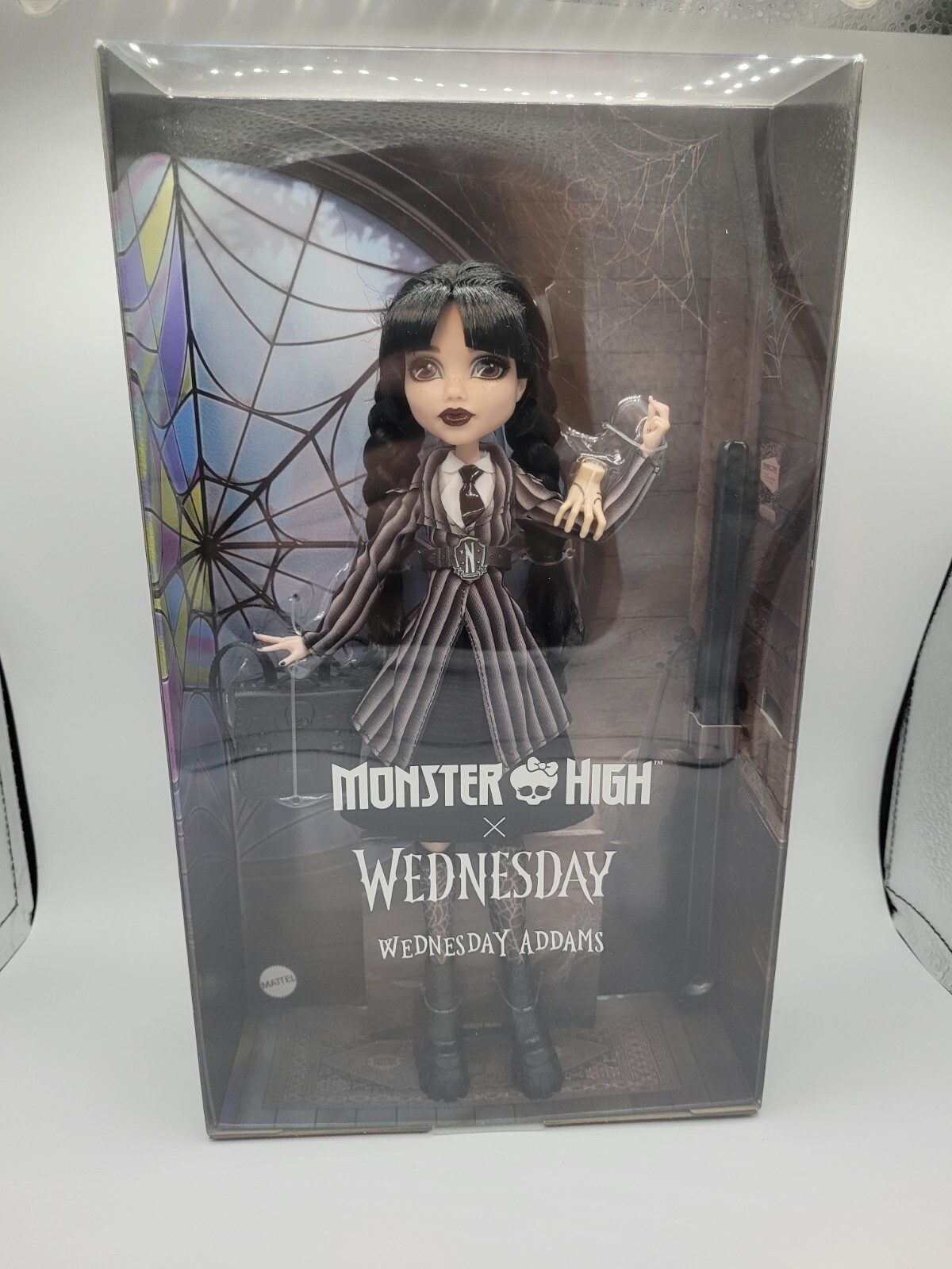Monster High X Wednesday Doll Wednesday Addams Netflix Figure Toy NEW 2024