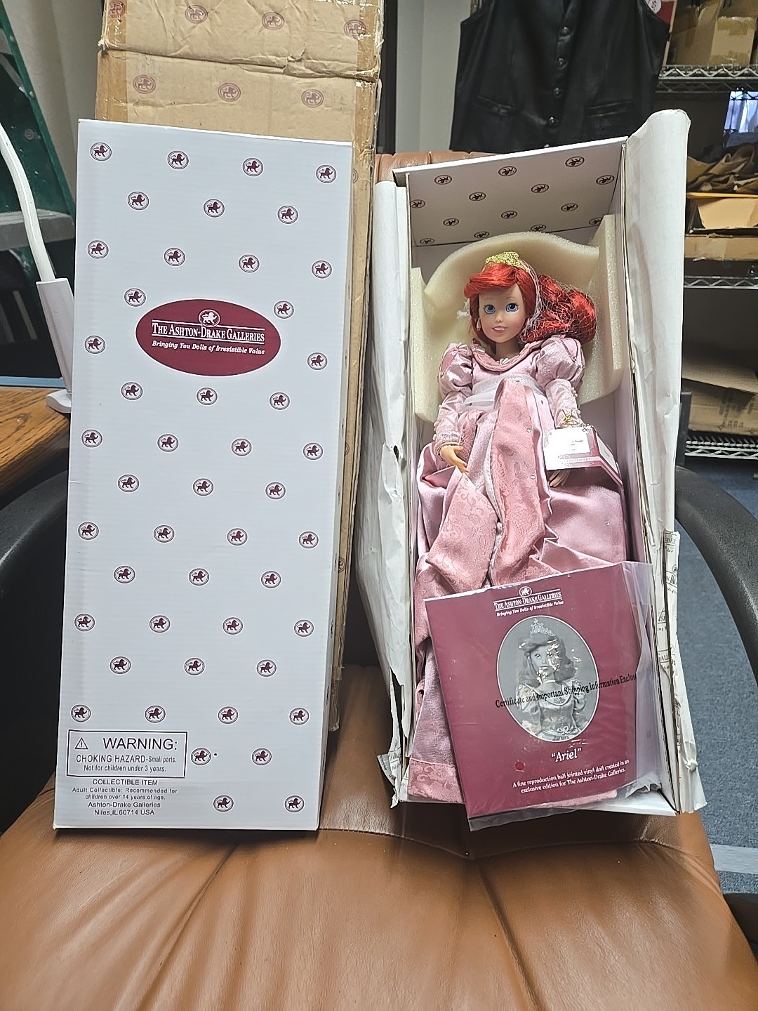 Ashton Drake Royal Disney The Little Mermaid Princess Ariel Fashion Doll