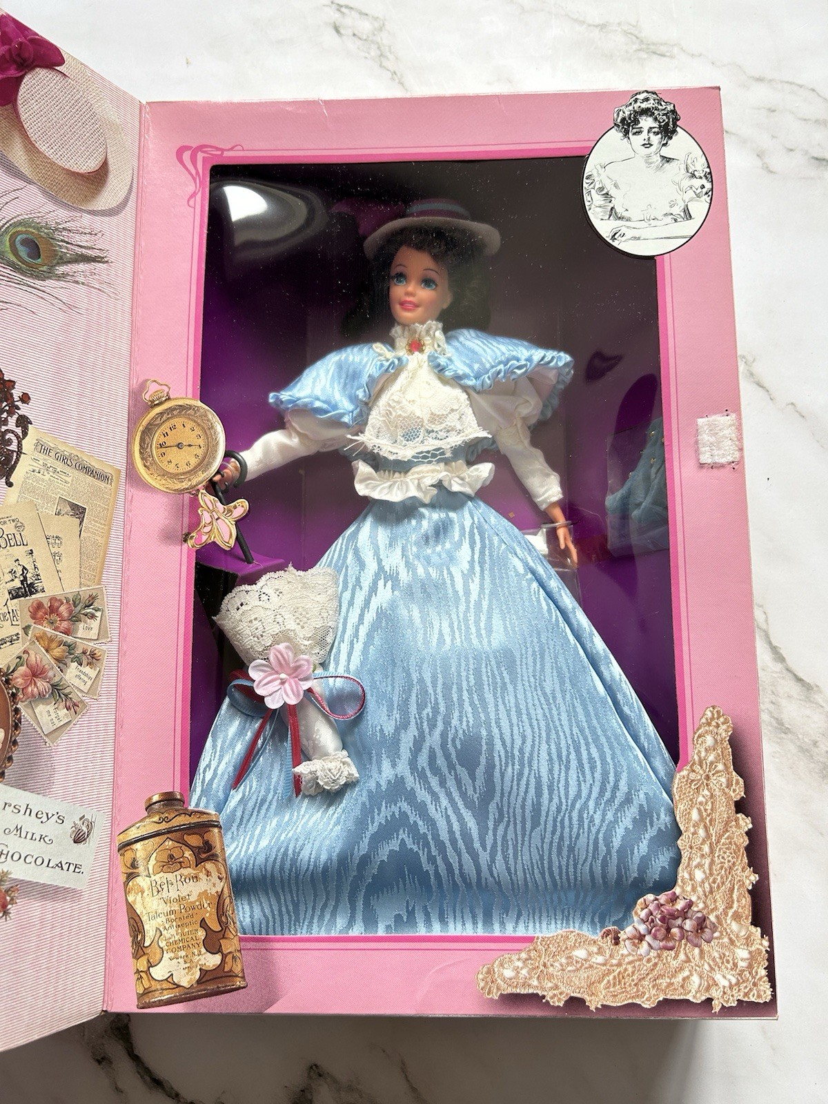 Mattel 1993 Great Eras Collection Gibson Girl Barbie Doll
