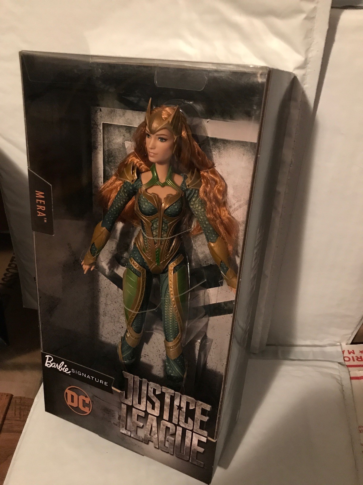 BARBIE DC SIGNATURE SERIES JUSTICE LEAGUE MERA DOLL