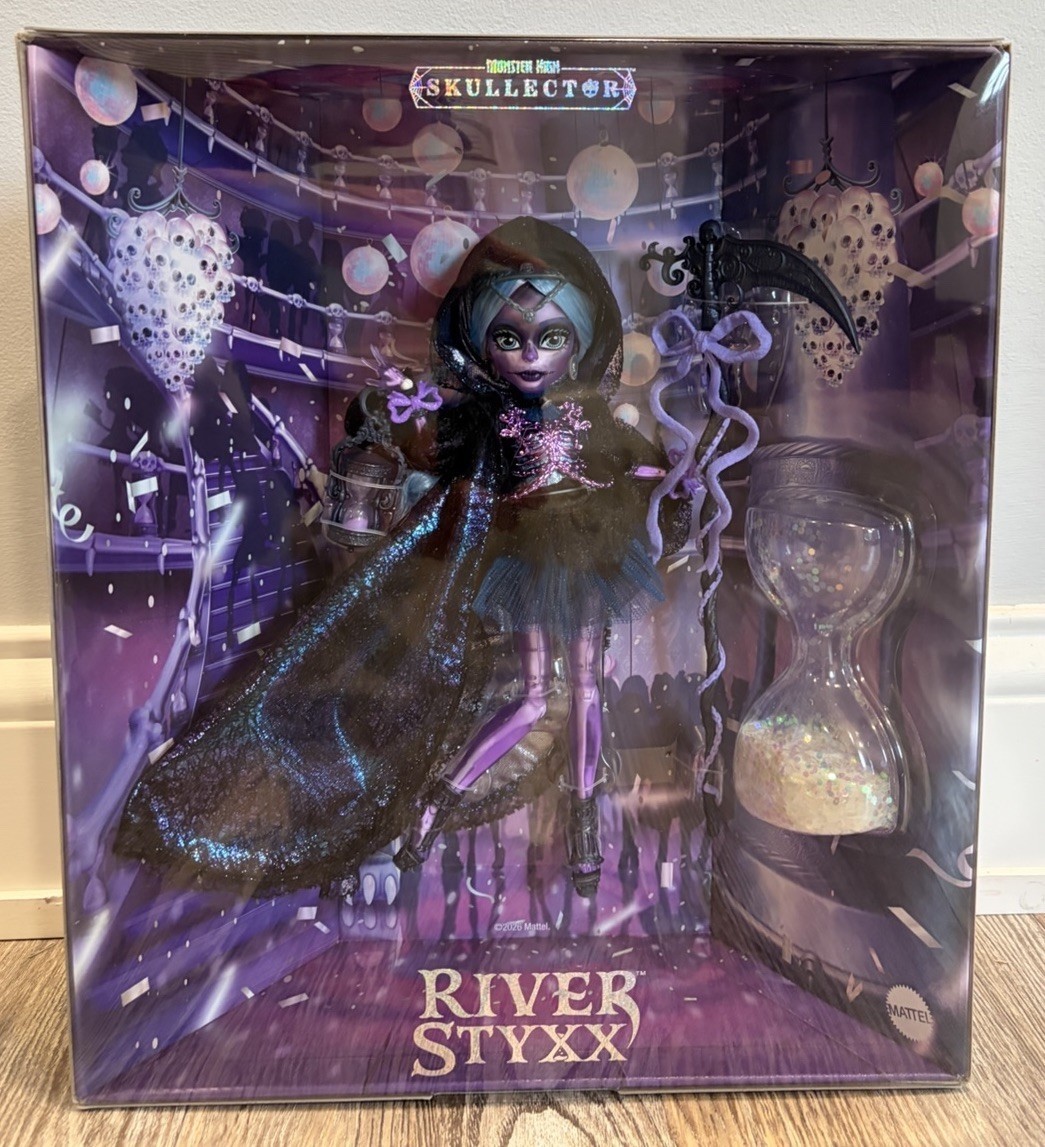 IN HAND Mattel Monster High Skullector River Styxx Doll 2026 NIB