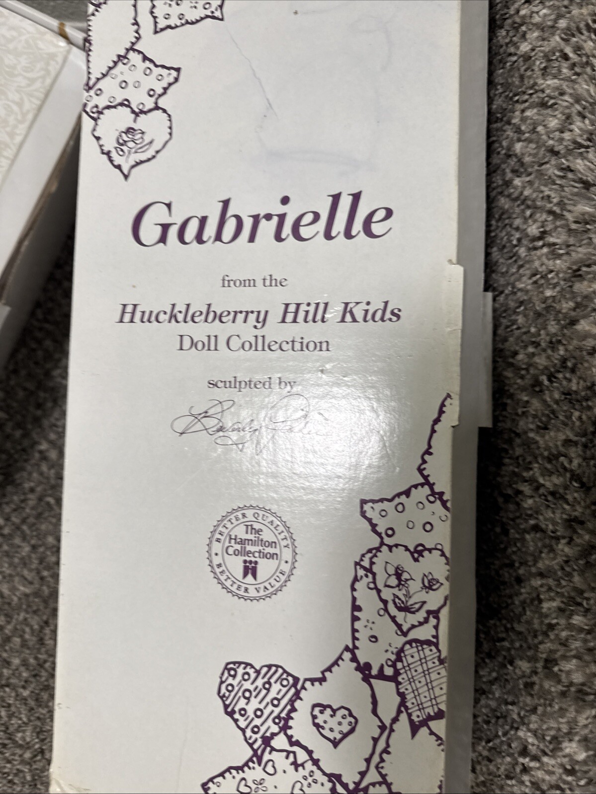 Hamilton Collection Gabrielle Doll 1994 Beverly Parker w/ Box & COA