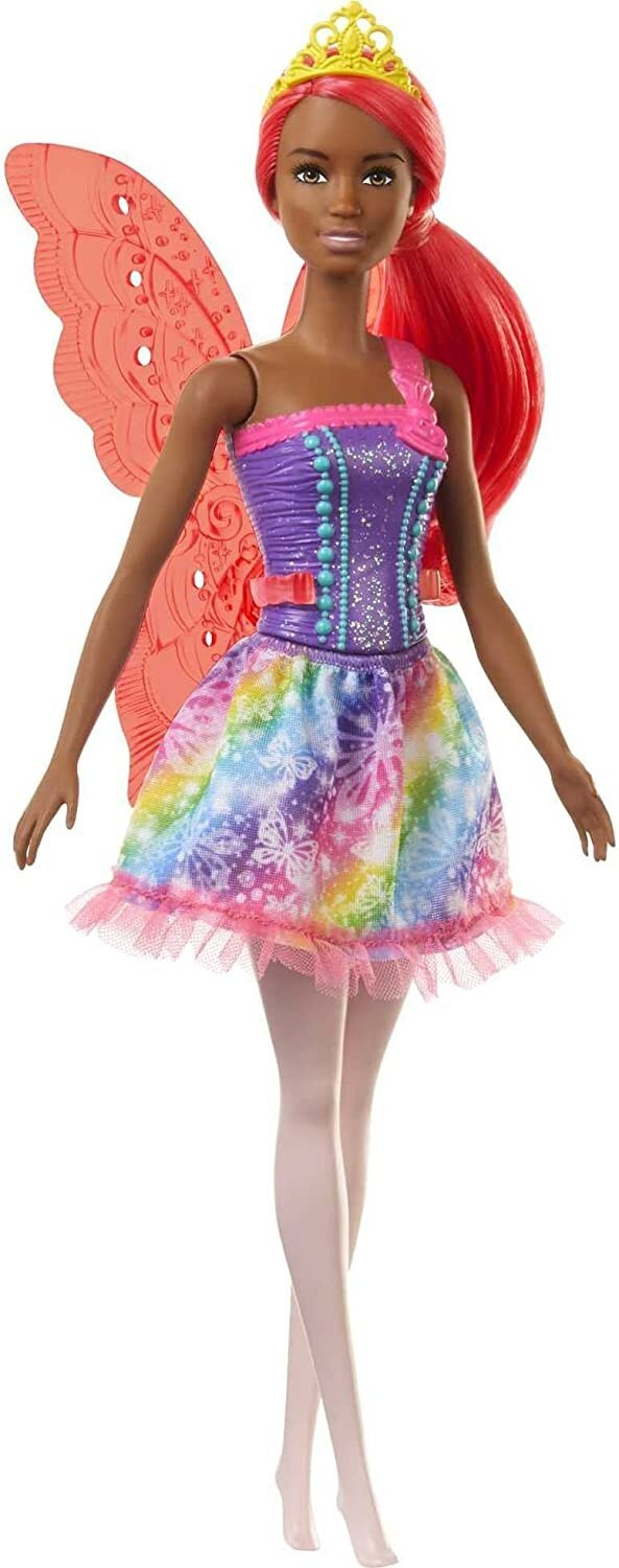 Barbie Dreamtopia Fairy Doll 12 Inch Pink Hair With Wings and Tiara