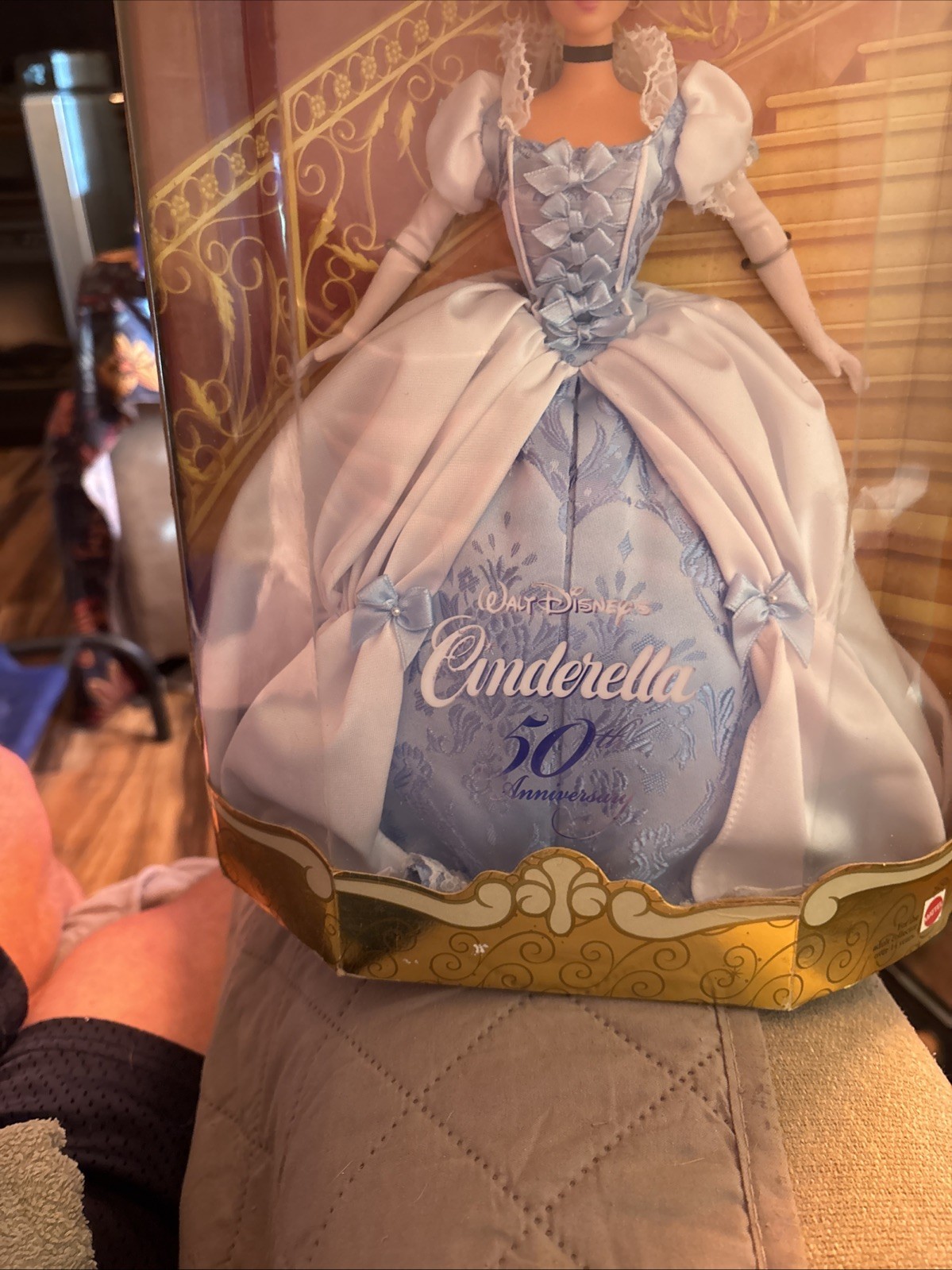 Walt Disney’s 50th Anniversary Cinderella Collector Doll 1999 Mattel 26291 #nwp