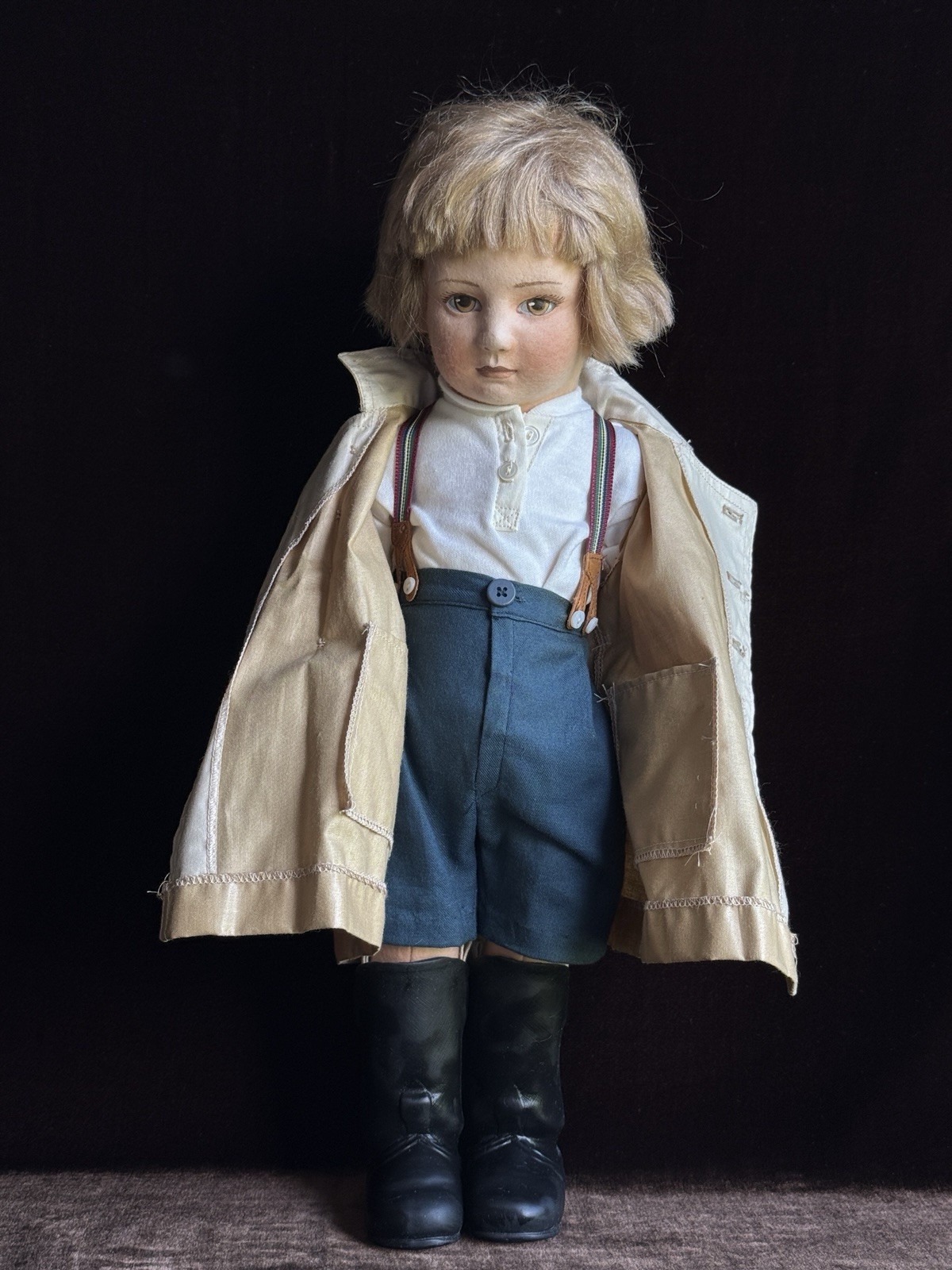John Wright Christopher Robin Winnie the Pooh Series II Cloth Felt Doll LE 500