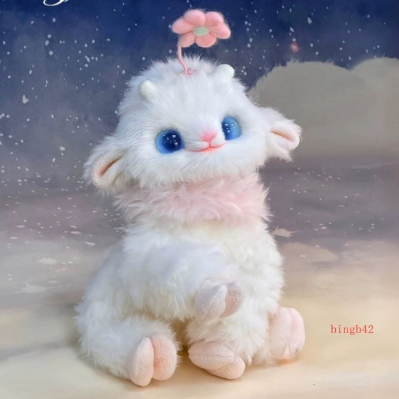 Luna Sheep Handmade Cute Plush Doll Stuffed Toy Healing Style Gift For Girls New