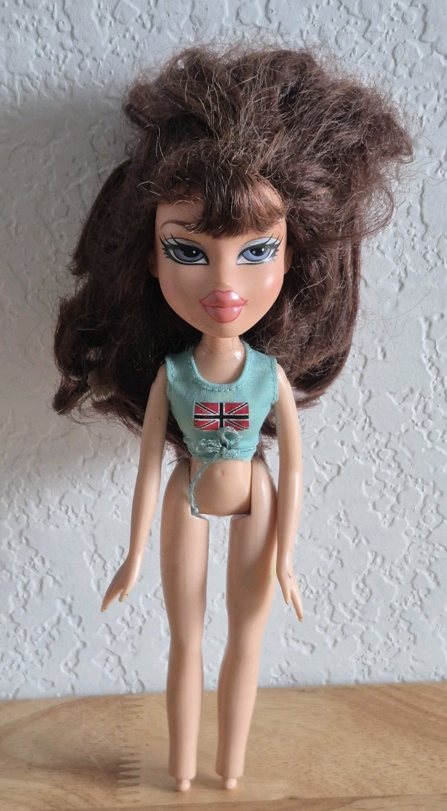 MGA Entertainment 2001 Bratz Flaunt It Jade Fashion Doll Incomplete
