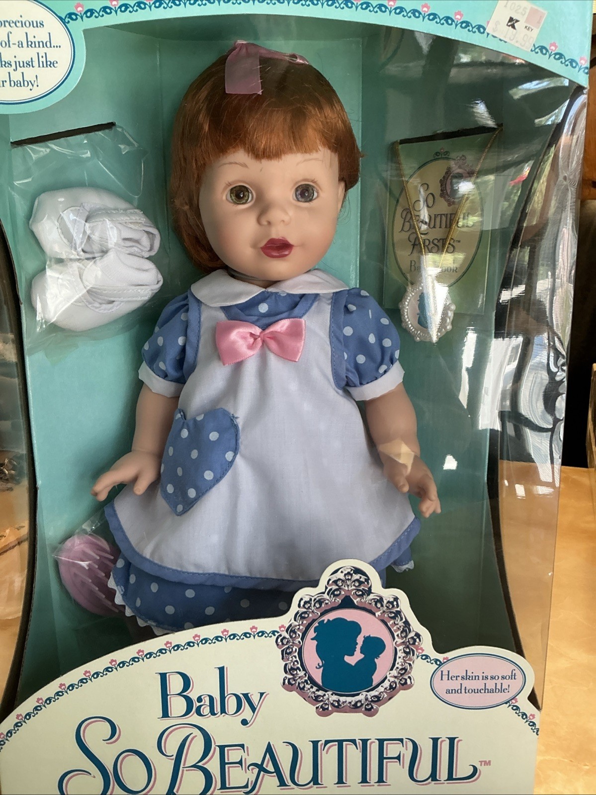 Rare Hard To Find Baby So Beautiful Doll Playmates #7350 1995 NIB