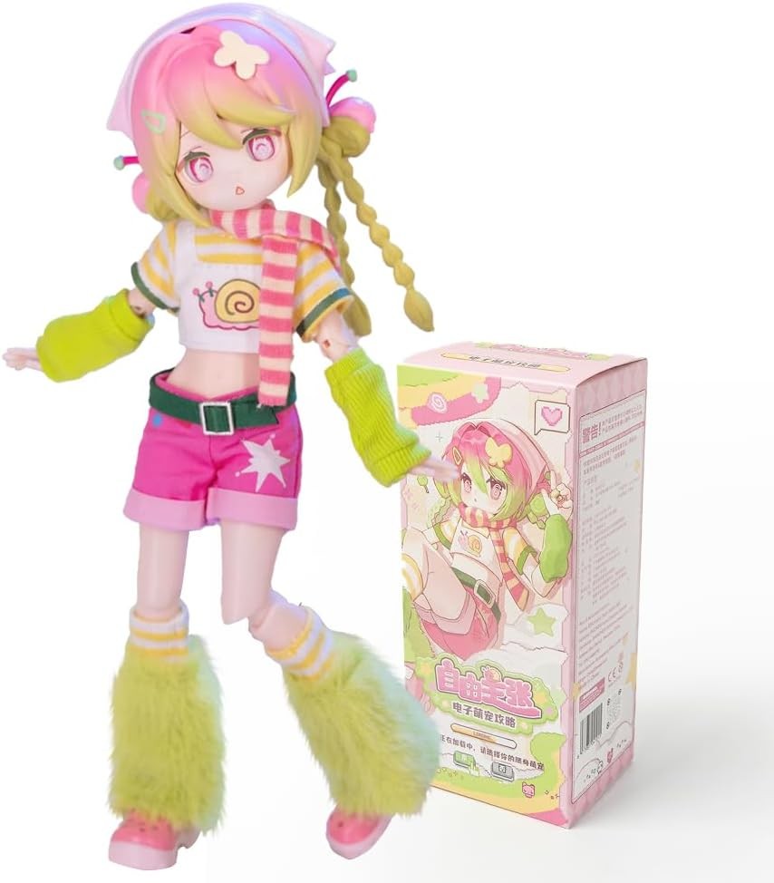 CALEMBOU BJD Blind Box, Electronic Cute Pet Series 20cm Ball Jointed Doll, Cute
