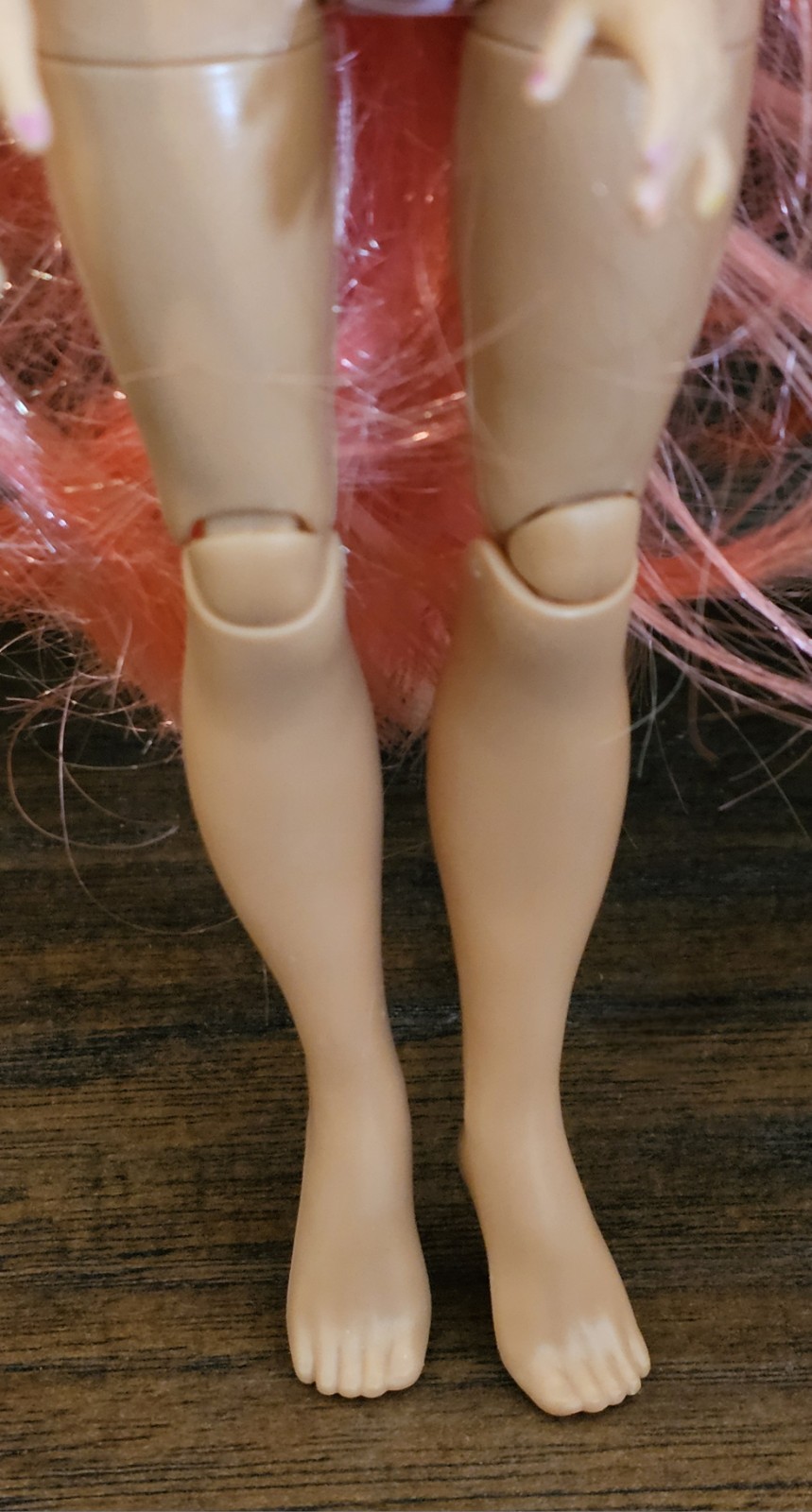 Rainbow High Pacific Coast Simone Summers Doll Peach Pink Hair Nude No Outfit