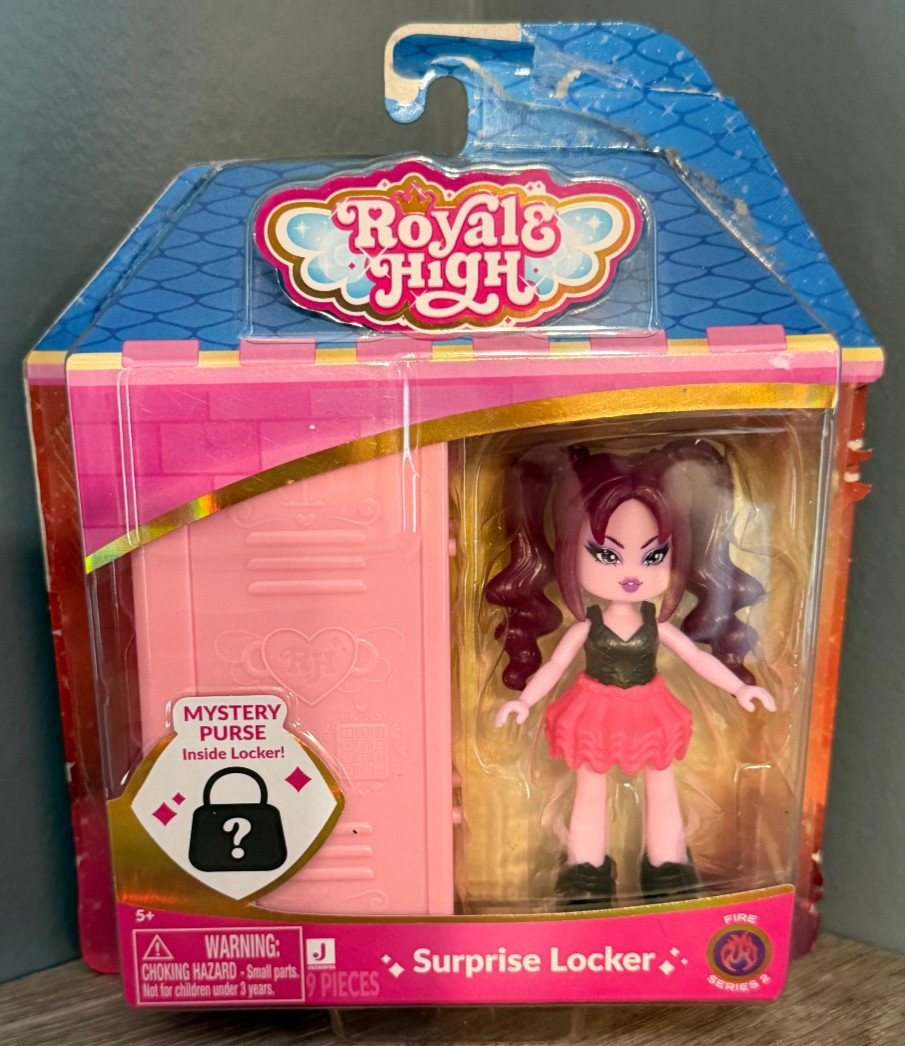 Royale High Surprise Locker Girl Doll Fire Series 2 -NO CODE