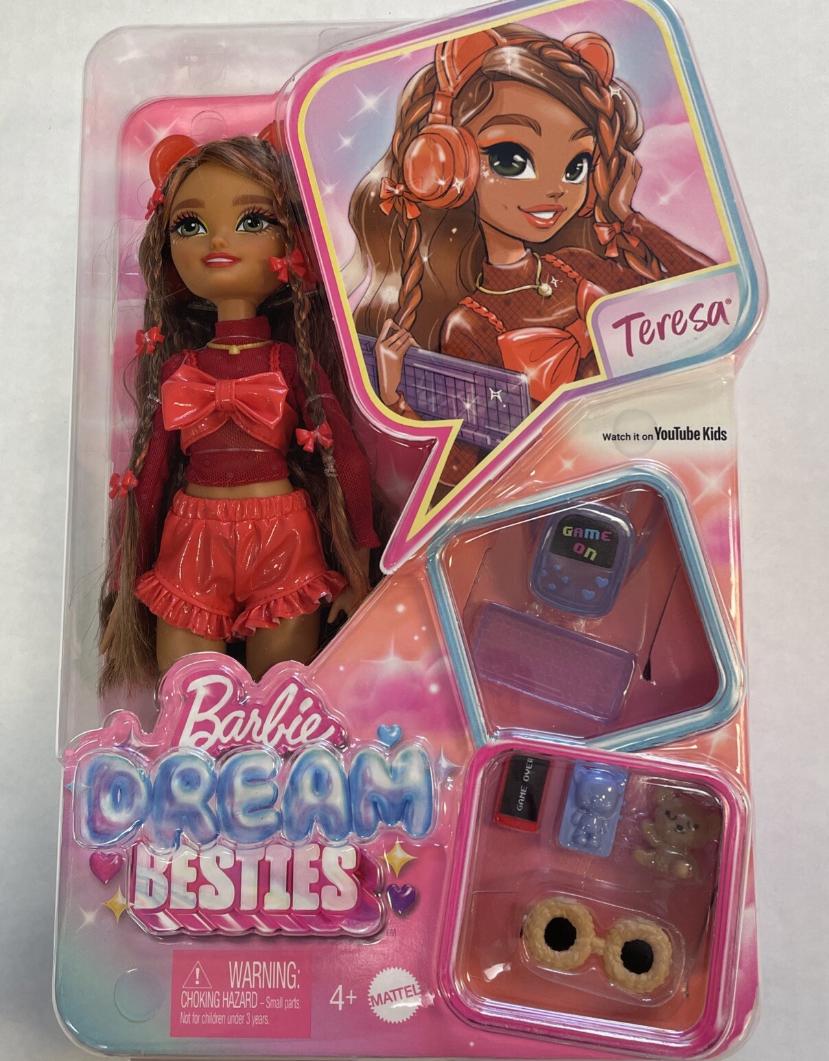 Barbie Dream Besties TERESA Fashion Doll w/accessories Beautiful New in box